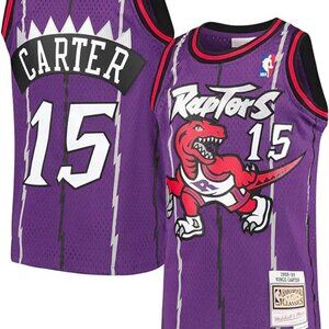 Mitchell & Ness Toronto Raptors Vince Carter 1998 - 99 NBA Basketball Jersey
